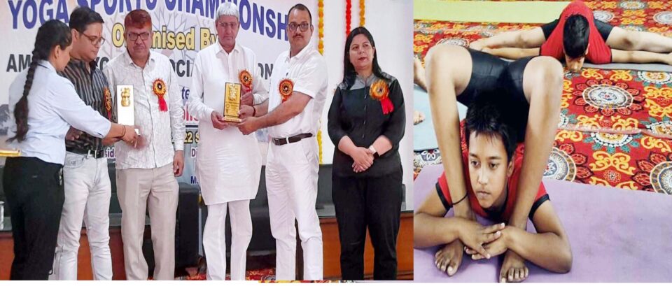 फाटो-दून पब्लिक स्कूल के एमडी राजेश कुमार फाउंडेशन के पदाधिकारियों को सम्मानित करते हुए।